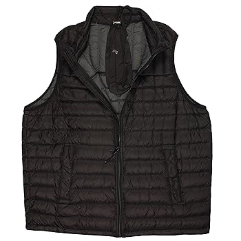 【sin】AK457 PACKABLE DOWN VEST ② Polu Men's Puffer Vest Lightweight Sleeveless Jacket Full